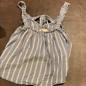 Holister striped tank